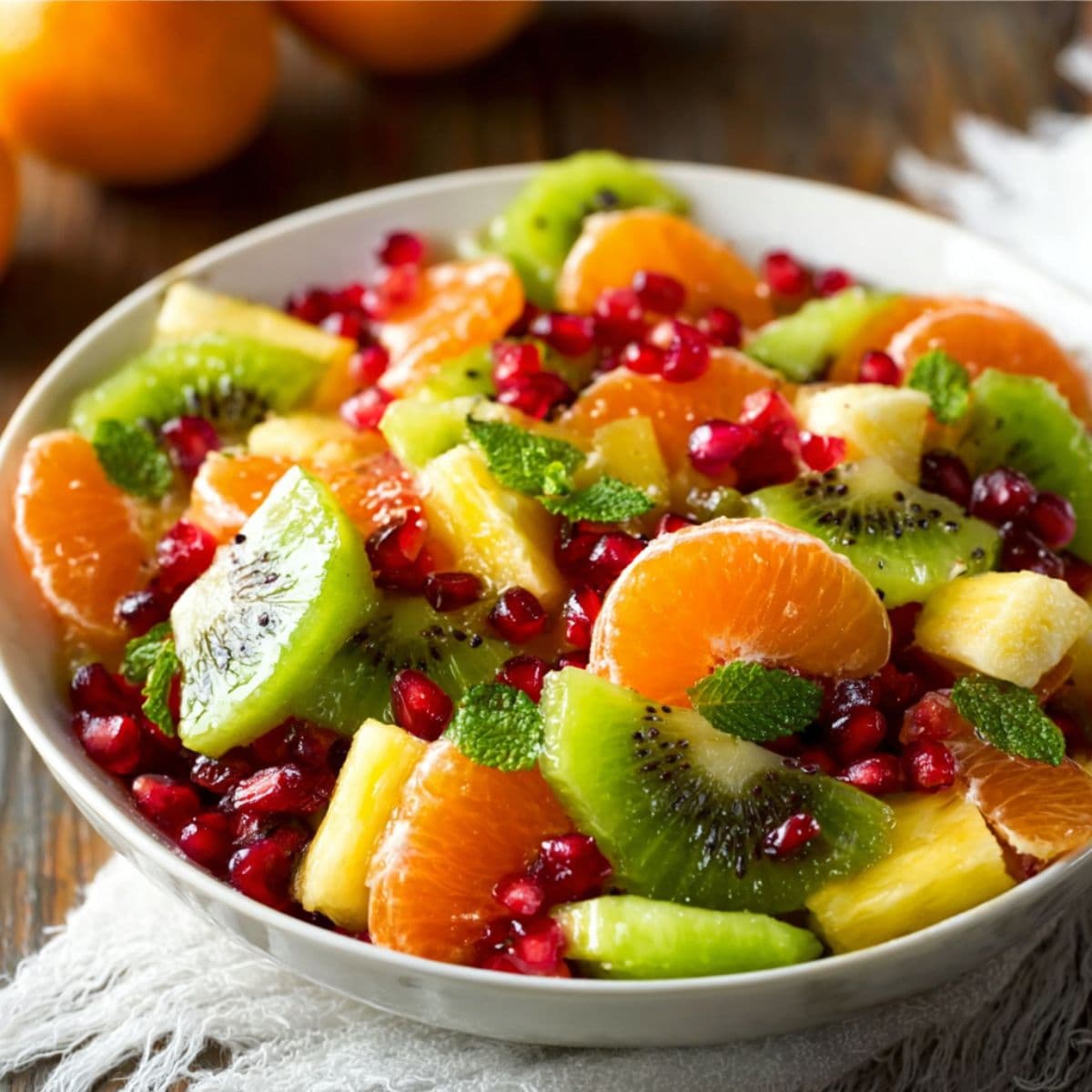 Easy Winter Fruit Salad: A Colorful Side for Holiday Meals